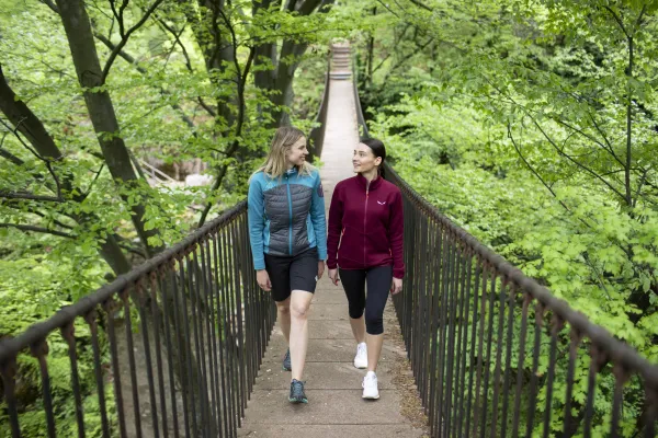 Wandern bei Altenburg in Kaltern