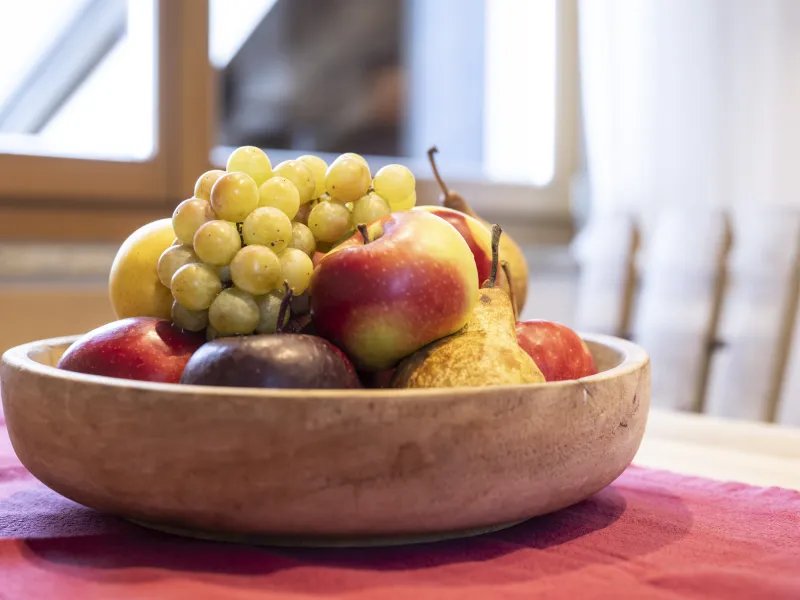 Ferienwohnung Dissertorihof Kaltern Merlot Dekoration