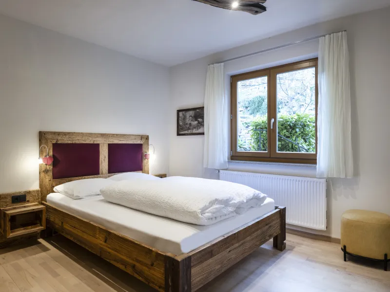 Ferienwohnung Dissertorihof Kaltern Merlot Schlafzimmer