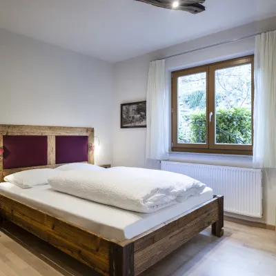 Ferienwohnung Dissertorihof Kaltern Merlot Schlafzimmer