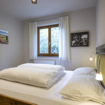 Ferienwohnung Dissertorihof Kaltern Sauvignon Schlafzimmer