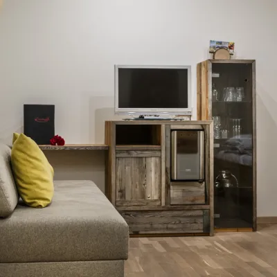 Ferienwohnung Dissertorihof Kaltern Weißburgunder Wohnzimmer