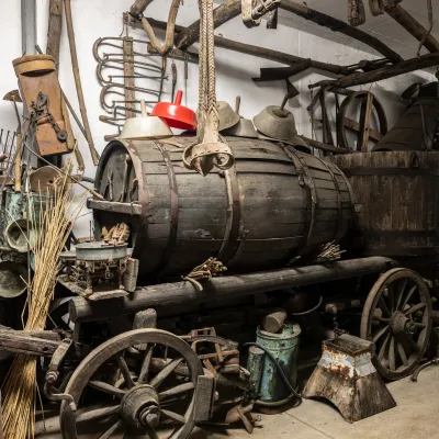 Alte Geräte und Gegenstände im Hofmuseum