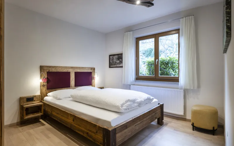 Dissertorihof holiday apartment in Caldaro Merlot bedroom